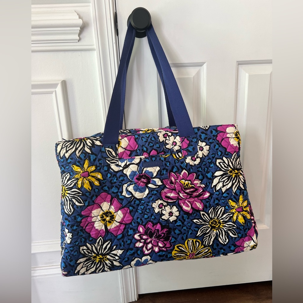 Vera Bradley triple compartment travel bag